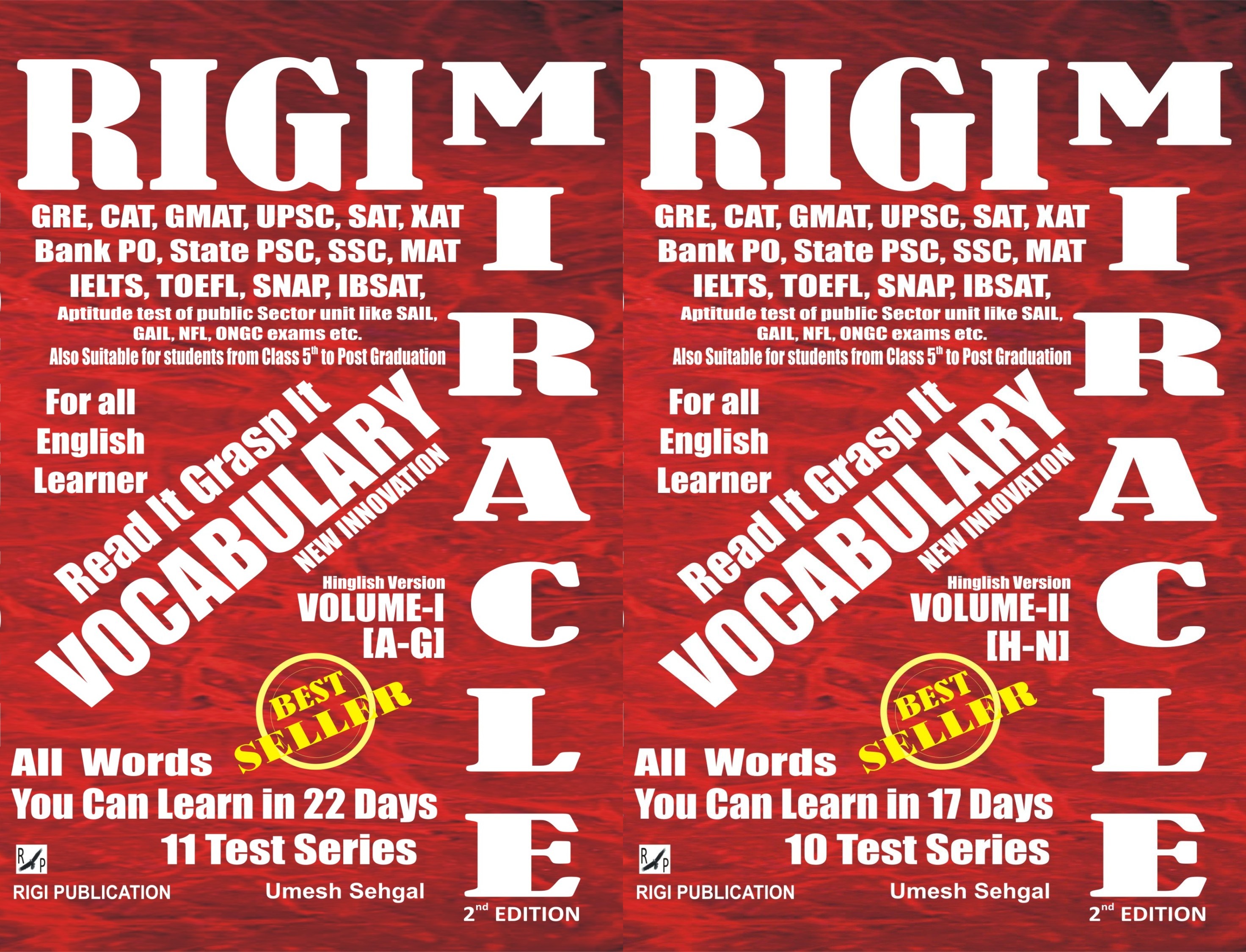 Rigi Miracle Volume 1 & Volume 2 - Hinglish Version | Best Seller | Combo Offer