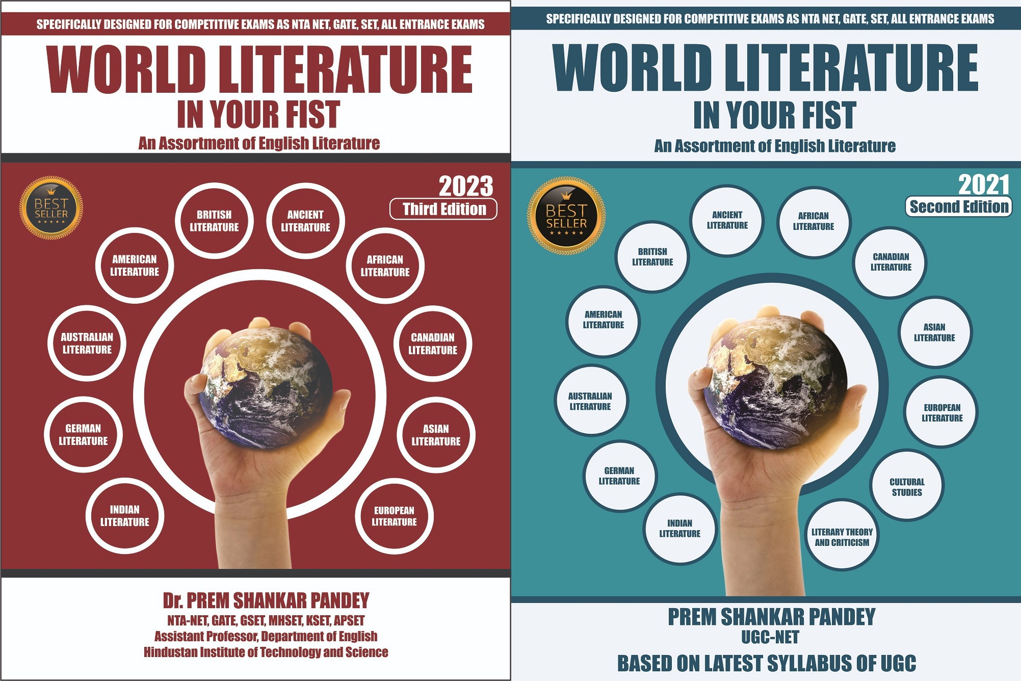 WORLD LITERATURE IN YOUR FIST 2nd & WORLD LITERATURE IN YOUR FIST 3rd Edition combo offer pack