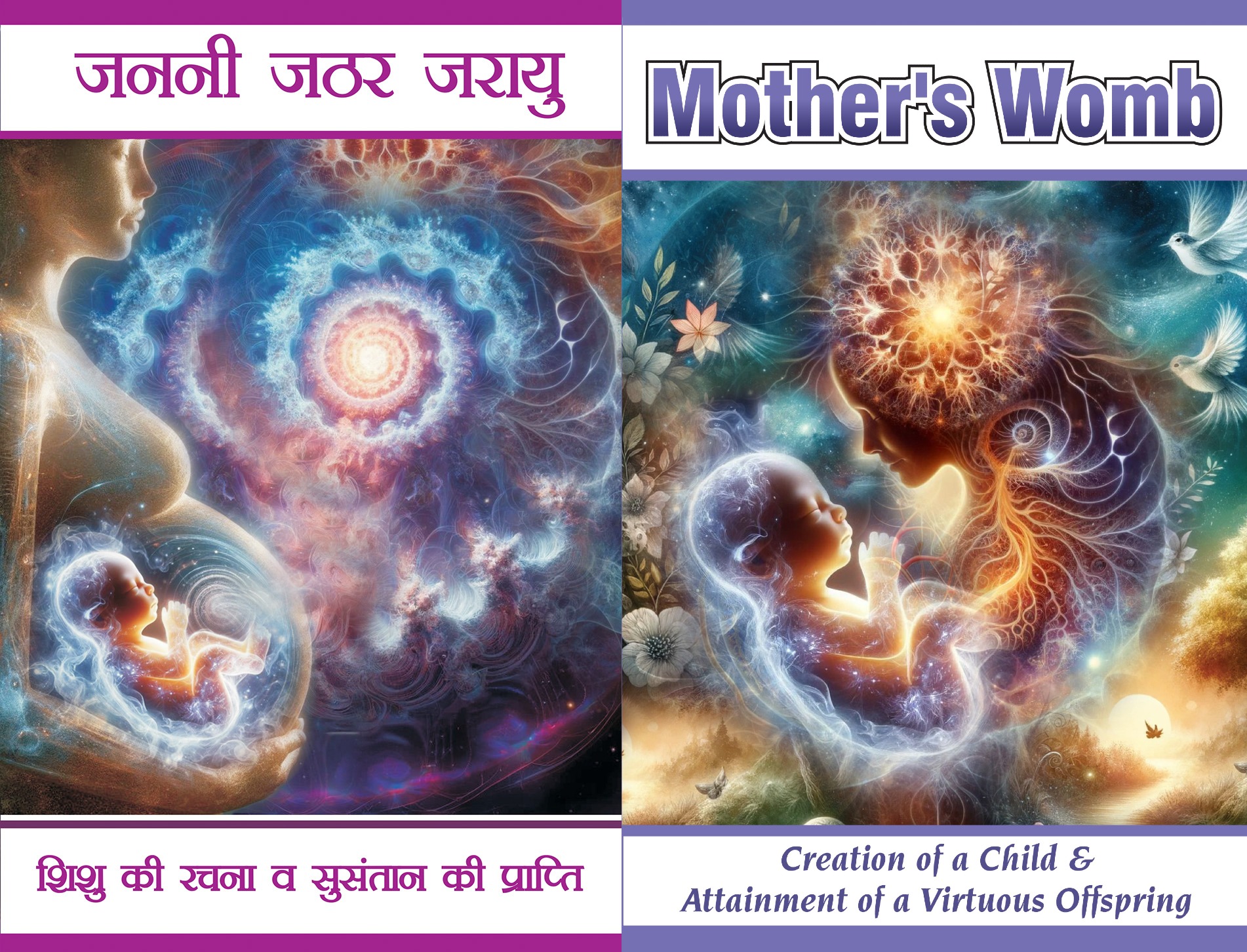 Janani Jathar Jarayu & Mother's womb books combo pack