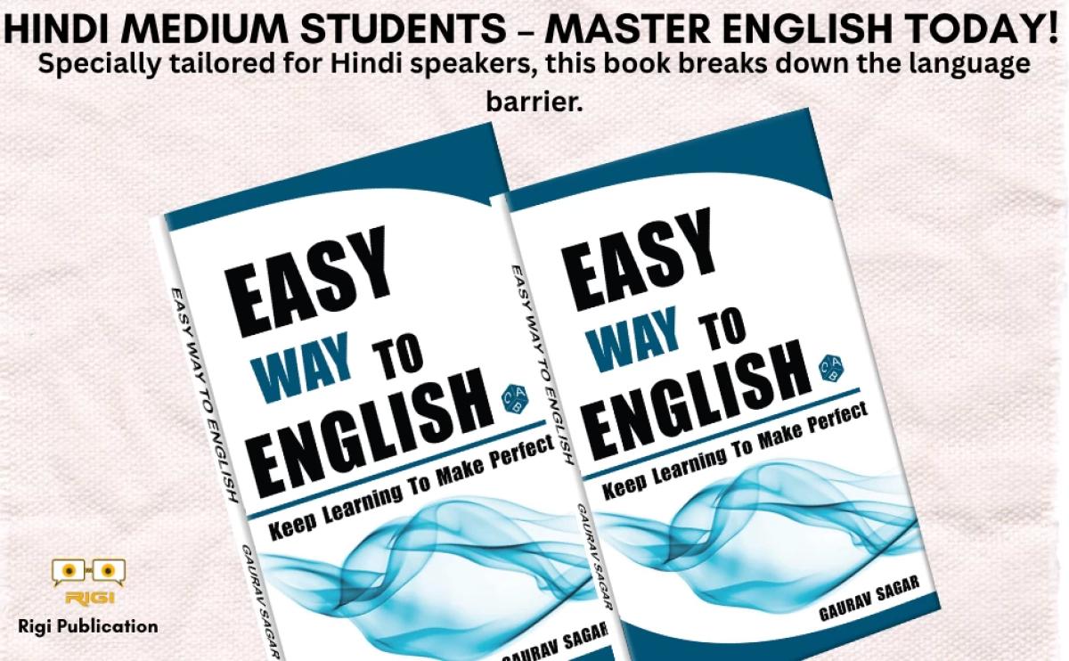 Easy Way to English by Gaurav Sagar | Beginner's English Learning Book