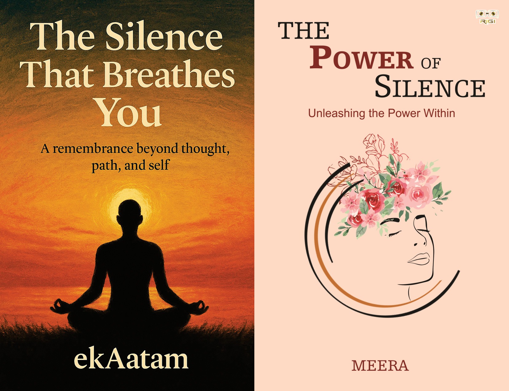 The Silence that breathes you and the power of silence combo book pack rigi publication