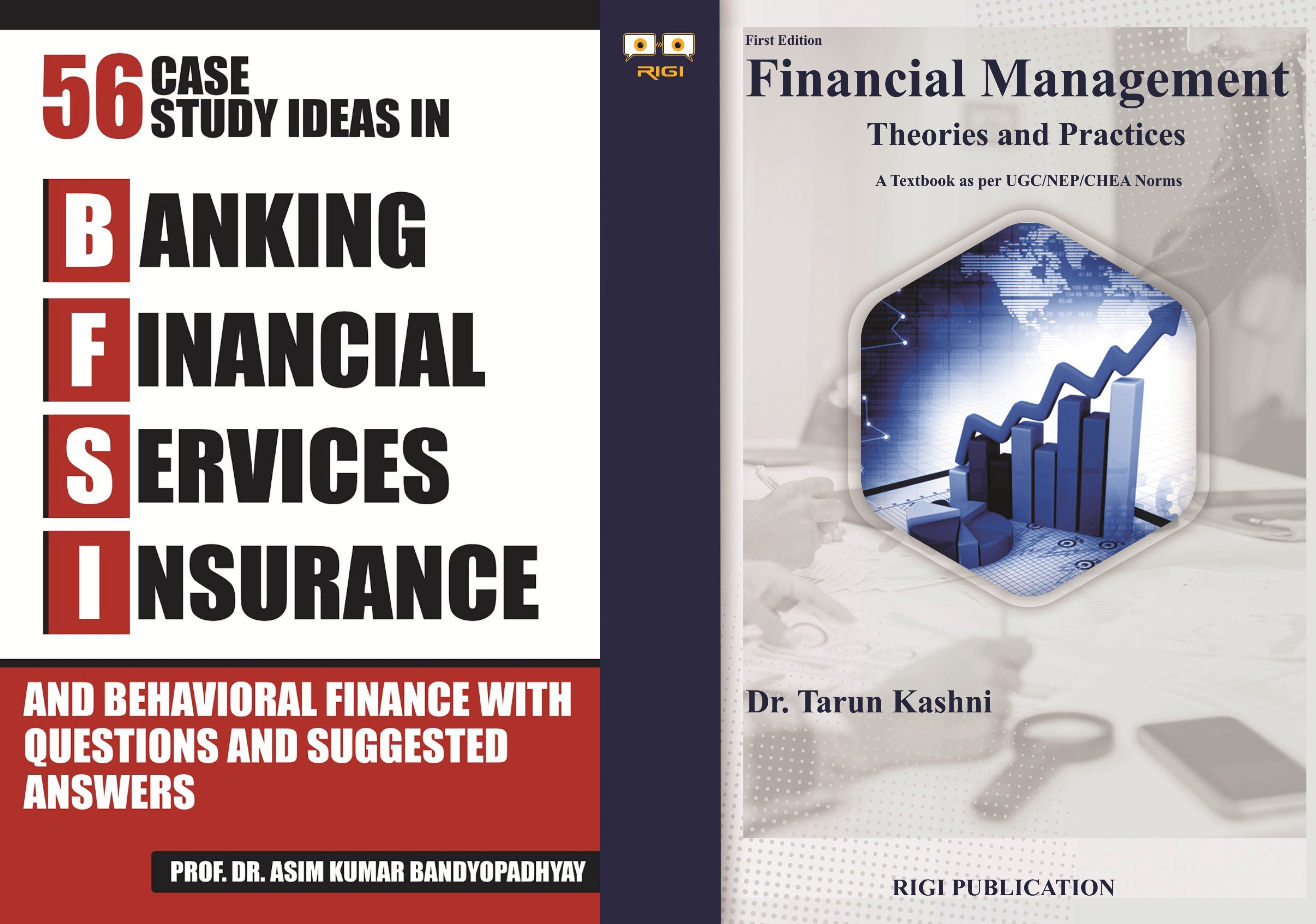 fifty six case study ideas in banking financial services insurance & Financial Management Theories and Practices combo offer pack